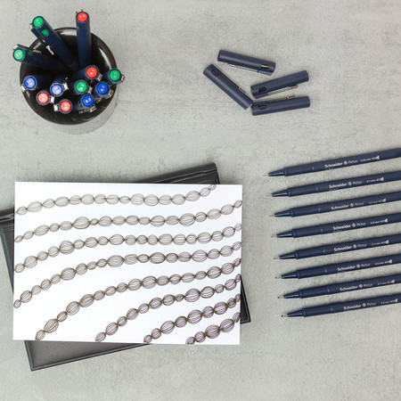 Pictus Multipack Line width Mixed Fineliners and fibrepens by Schneider