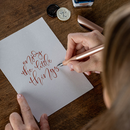 Callissima apricot Line width 1.1 mm Fountain pens by Schneider