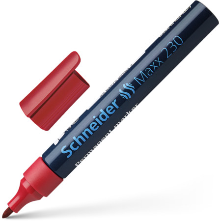 Maxx 230 red Line width 1-3 mm Permanent markers by Schneider