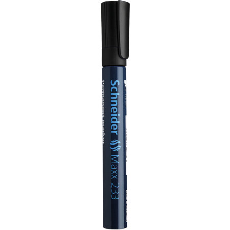 Maxx 233 black Line width 1+5 mm Permanent markers by Schneider