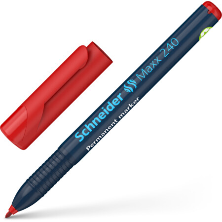 Maxx 240 red Line width 1-2 mm Permanent markers by Schneider