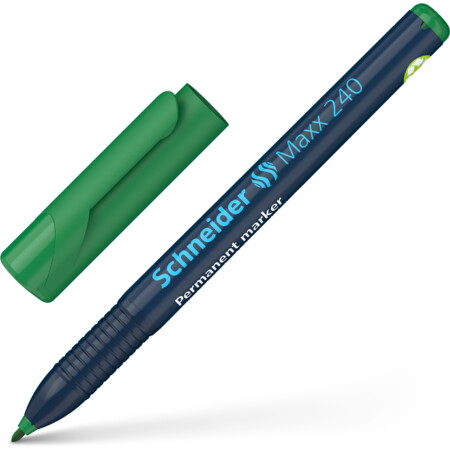 Maxx 240 green Line width 1-2 mm Permanent markers by Schneider