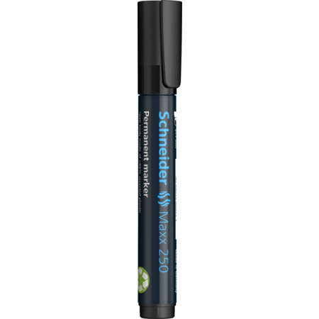Maxx 250 black Line width 2+7 mm Permanent markers by Schneider