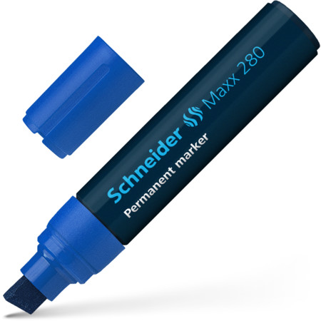 Maxx 280 blue Line width 4+12 mm Permanent markers by Schneider