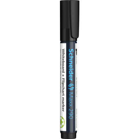 Maxx 290 black Line width 2-3 mm Whiteboard & Flipchart markers by Schneider