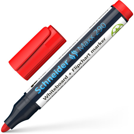 Maxx 290 red Line width 2-3 mm Whiteboard & Flipchart markers by Schneider