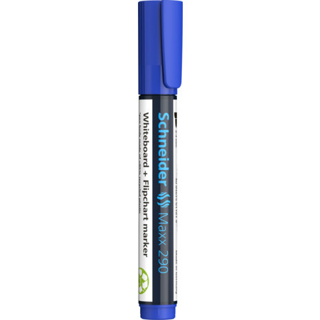 Maxx 290 blue Line width 2-3 mm Whiteboard & Flipchart markers by Schneider