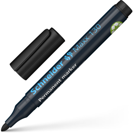 Maxx 130 black Line width 1-3 mm Permanent markers by Schneider