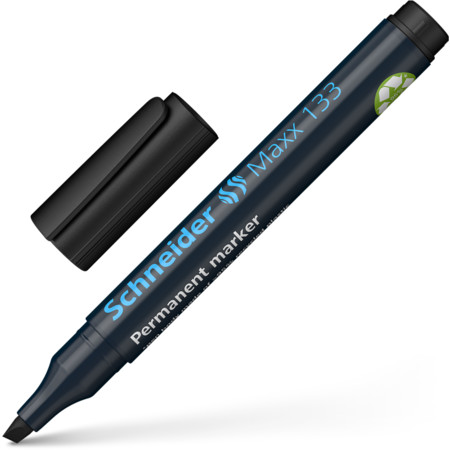 Maxx 133 black Line width 1+4 mm Permanent markers by Schneider
