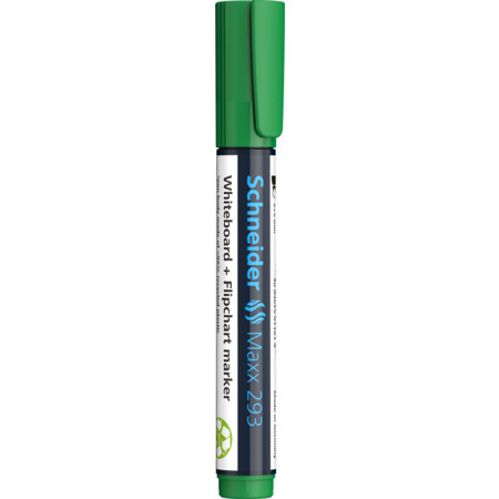 Maxx 293 green Line width 2+5 mm Whiteboard & Flipchart markers by Schneider