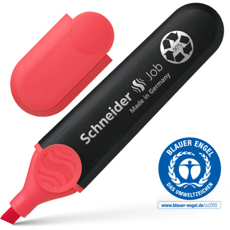 Job red Line width 1+5 mm Highlighters by Schneider