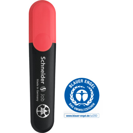 Job red Line width 1+5 mm Highlighters by Schneider