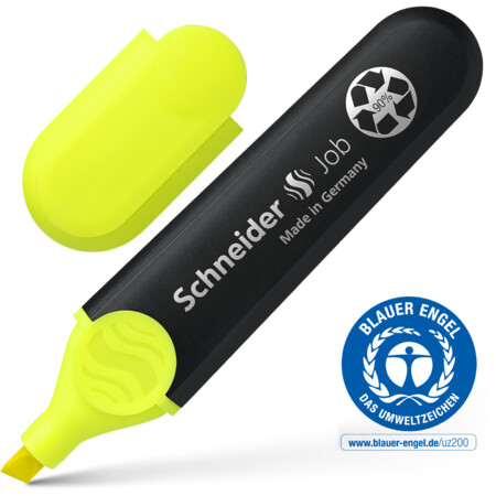 Job yellow Line width 1+5 mm Highlighters by Schneider