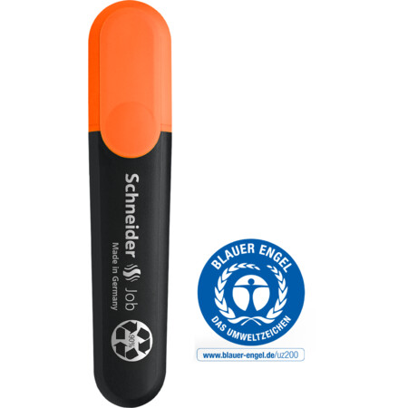 Job orange Line width 1+5 mm Highlighters by Schneider