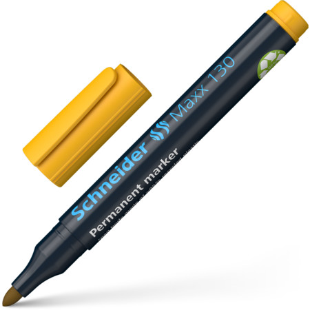 Maxx 130 yellow Line width 1-3 mm Permanent markers by Schneider