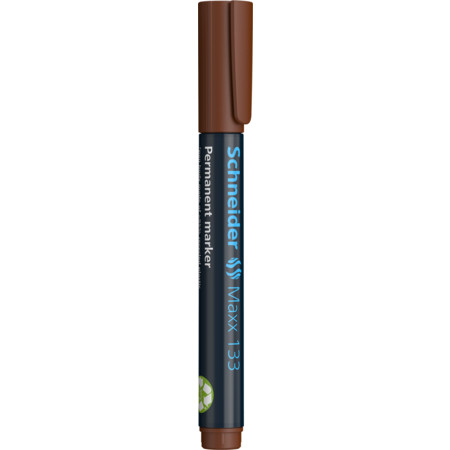 Maxx 133 brown Line width 1+4 mm Permanent markers by Schneider