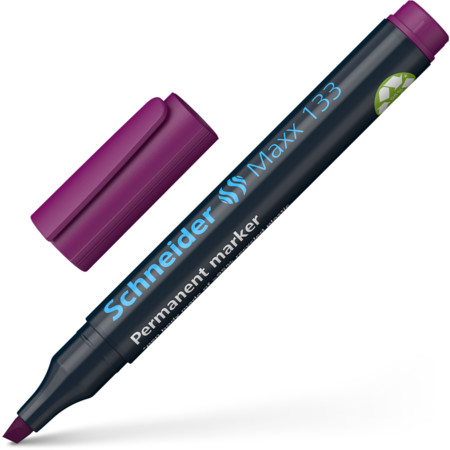Maxx 133 violet Line width 1+4 mm Permanent markers by Schneider