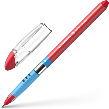 Slider Basic red Line width F Ballpoint pens by Schneider