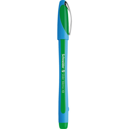 Slider Memo XB green Line width XB Ballpoint pens by Schneider