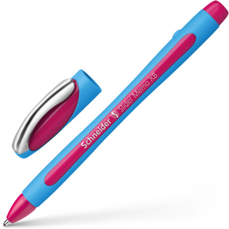 Slider Memo XB pink Line width XB Ballpoint pens by Schneider