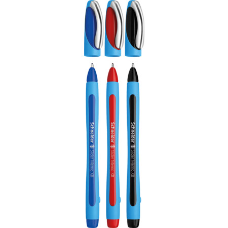 Slider Memo XB wallet Multipack Line width XB Ballpoint pens by Schneider