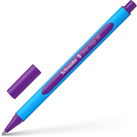 Slider Edge violet Line width XB Ballpoint pens by Schneider