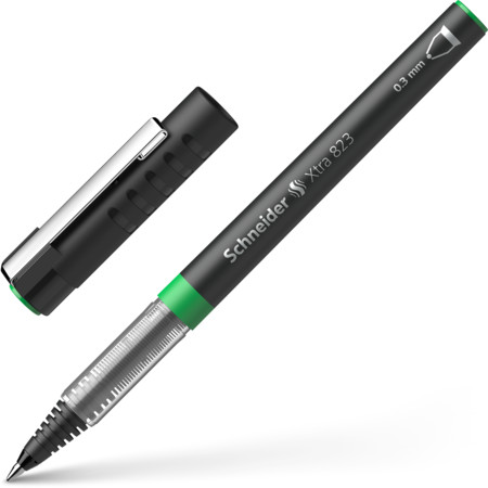 Xtra 823 green Line width 0.3 mm Rollerballs by Schneider