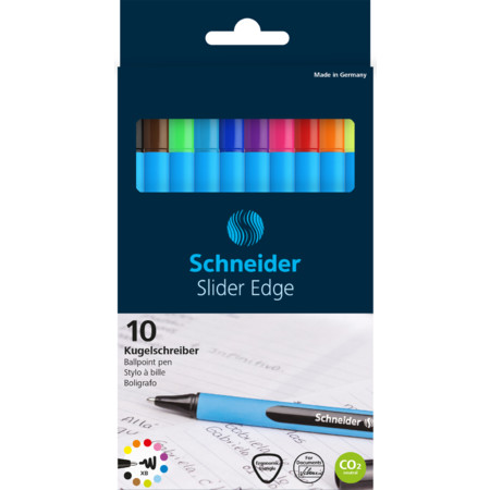 Slider Edge wallet Multipack Line width XB Ballpoint pens by Schneider