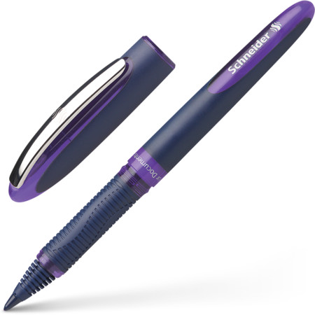 One Business violet Line width 0.6 mm Rollerballs by Schneider
