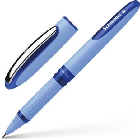One Hybrid N 0.3 blue Line width 0.3 mm Rollerballs by Schneider