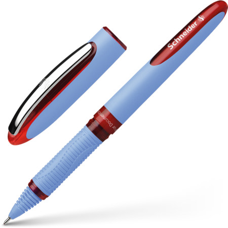 One Hybrid N 0.5 red Line width 0.5 mm Rollerballs by Schneider