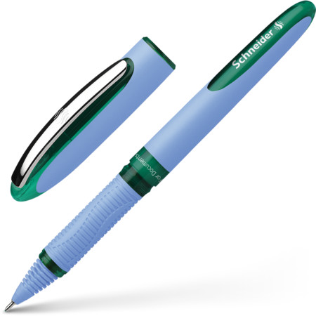 One Hybrid N 0.5 green Line width 0.5 mm Rollerballs by Schneider