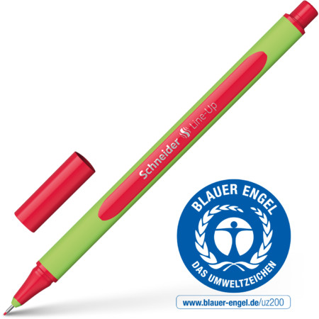 Line-Up romantic-red Line width 0.4 mm Fineliners and fibrepens by Schneider