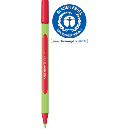 Line-Up romantic-red Line width 0.4 mm Fineliners and fibrepens by Schneider