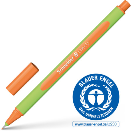 Line-Up tango-orange Line width 0.4 mm Fineliners and fibrepens by Schneider