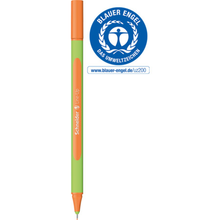 Line-Up tango-orange Line width 0.4 mm Fineliners and fibrepens by Schneider