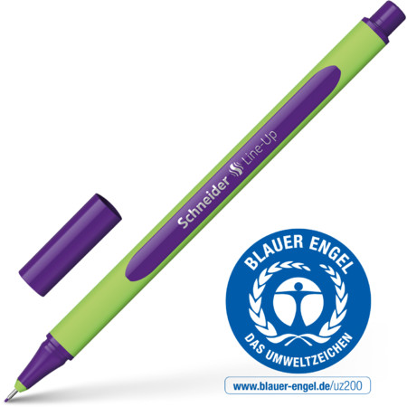 Line-Up daytona-violet Line width 0.4 mm Fineliners and fibrepens by Schneider