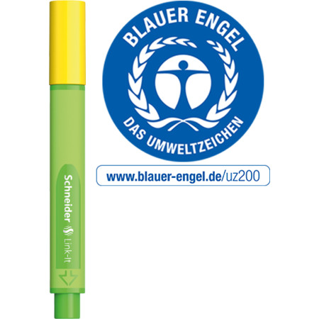 Link-It golden-yellow Line width 0.4 mm Fineliners and fibrepens by Schneider