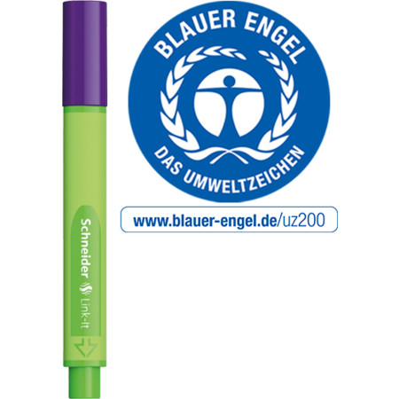 Link-It daytona-violet Line width 0.4 mm Fineliners and fibrepens by Schneider