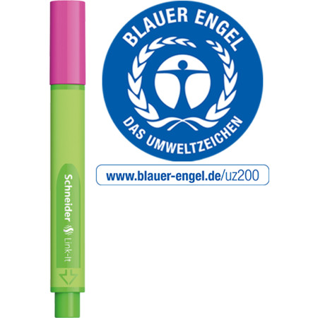 Link-It fashion-pink Line width 0.4 mm Fineliners and fibrepens by Schneider