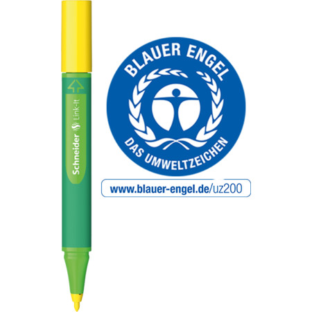 Link-It golden-yellow Line width 1 mm Fineliners and fibrepens by Schneider