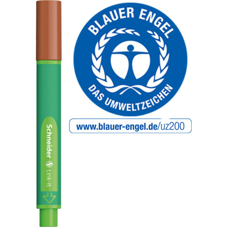 Link-It mahogani-brown Line width 1 mm Fineliners and fibrepens by Schneider