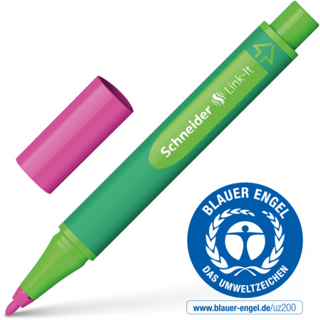 Link-It fashion-pink Line width 1 mm Fineliners and fibrepens by Schneider
