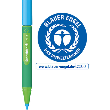Link-It mineral-blue Line width 1 mm Fineliners and fibrepens by Schneider