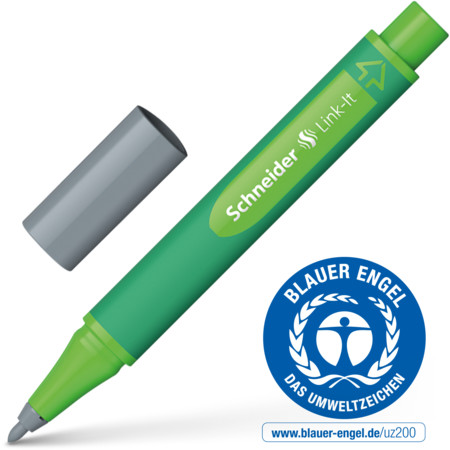 Link-It silver-grey Line width 1 mm Fineliners and fibrepens by Schneider