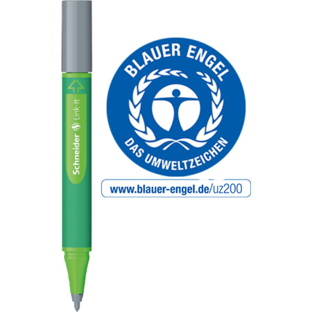 Link-It silver-grey Line width 1 mm Fineliners and fibrepens by Schneider