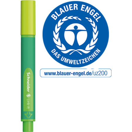 Link-It apple-green Line width 1 mm Fineliners and fibrepens by Schneider