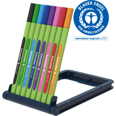 Line-Up pencil case stand Multipack Line width 0.4 mm Fineliners and fibrepens by Schneider