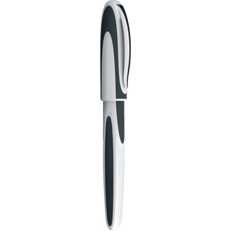 Ray white-dark grey Line width M Cartridge rollerballs by Schneider