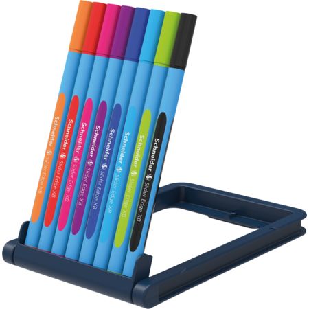Slider Edge pencil case Multipack Line width XB Ballpoint pens by Schneider